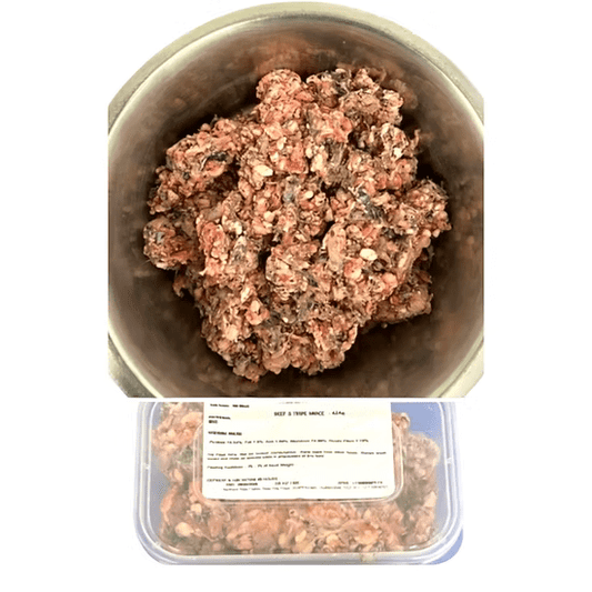 Northern Raw Feeds - Boneless Beef & Beef Tripe - 454g | Luxury Home Accessories | Heulog Glow