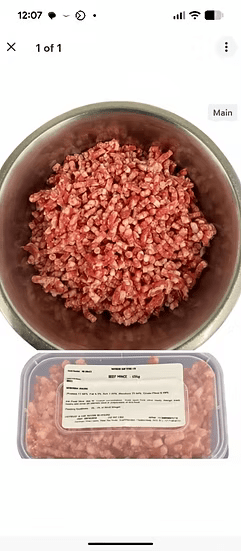 Northern Raw Feeds - Premium Boneless British Beef Mince - 454g | Luxury Home Accessories | Heulog Glow
