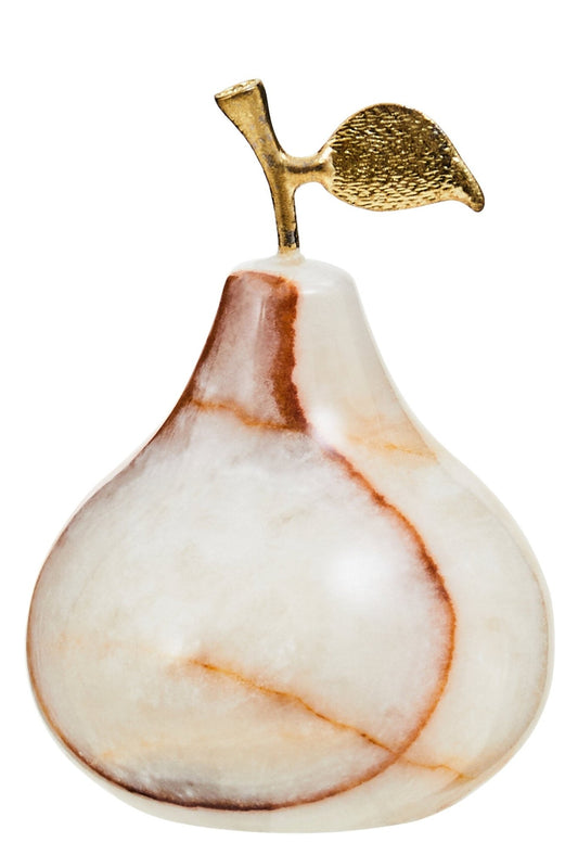 Oleena Onyx Decorative Pear | Luxury Home Accessories | Heulog Glow