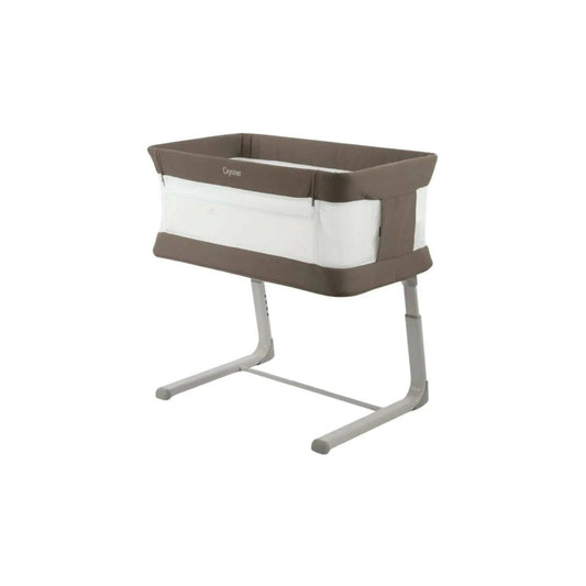 Oyster Wiggle Crib Co-Sleeper - Mink | Luxury Home Accessories | Heulog Glow