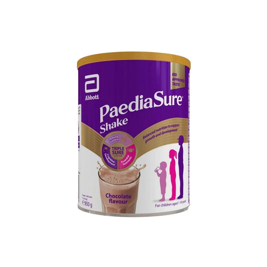 PaediaSure Shake Chocolate Flavoured Nutritional Supplement Powder for Kids 850g | Luxury Home Accessories | Heulog Glow