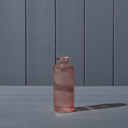 Rose Glass Bottle D5.2 x H13.2cm Weight-170g