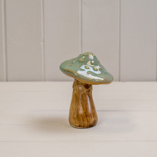Ceramic Mushroom L9.5xW9.5xH13cm Weight-235g