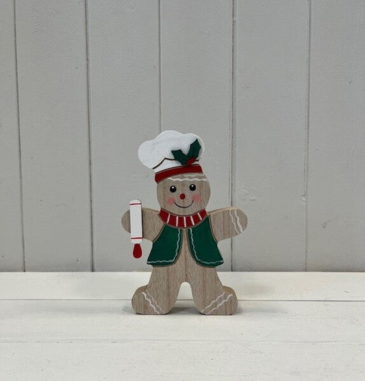 Wooden Gingerbread Baker