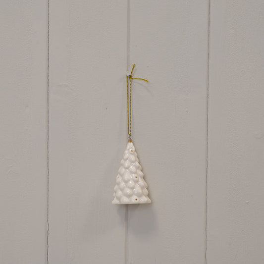 Glazed Ceramic Hanging Tree L4.1xW4.1xH7.4cm