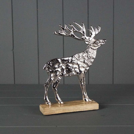 Metal Reindeer L19xW5xH24cm