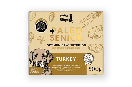 Paleo Ridge Paleo Senior Turkey 500g | Luxury Home Accessories | Heulog Glow