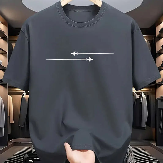Pattern Printed Comfortable Sports Round Neck T-shirt | Luxury Home Accessories | Heulog Glow