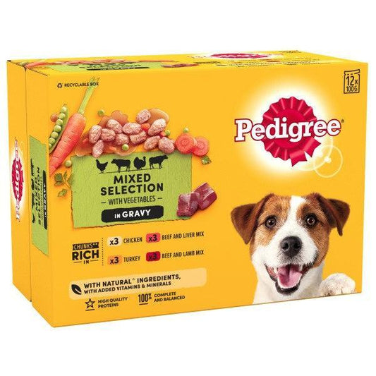 Pedigree Pch Real Meals Gravy 4x12x100g | Luxury Home Accessories | Heulog Glow