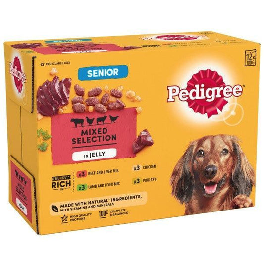 Pedigree Pch Senior Jelly 4x12x100g | Luxury Home Accessories | Heulog Glow