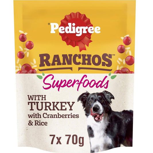 Pedigree Ranchos Superfoods with Turkey 70g | Luxury Home Accessories | Heulog Glow