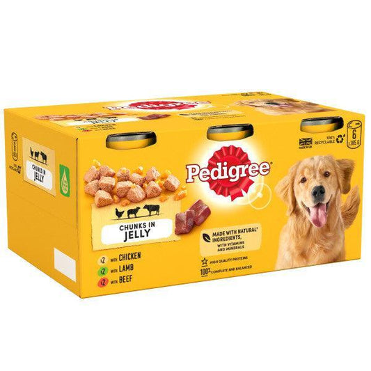 Pedigree Tins Mixed CIJ 4x6x385g | Luxury Home Accessories | Heulog Glow