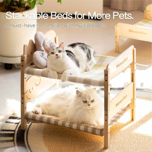 Pet Bed Cat Bed Summer Four Seasons Universal Small Dog Nest Multi-layer | Luxury Home Accessories | Heulog Glow