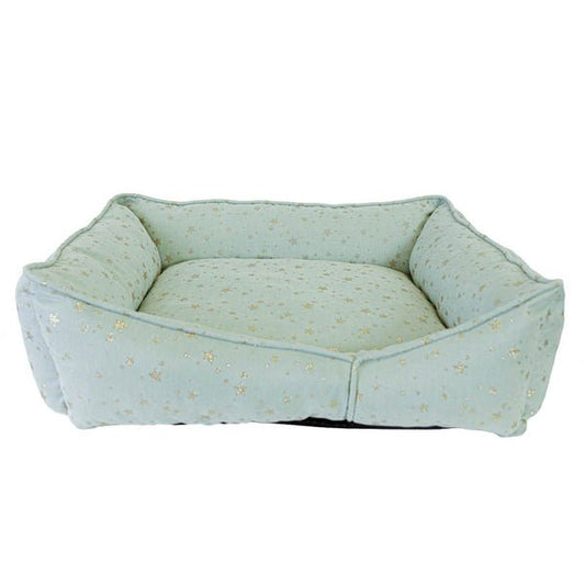 Pet Brands Starry Nights Sofa Bed M - Mint | Luxury Home Accessories | Heulog Glow