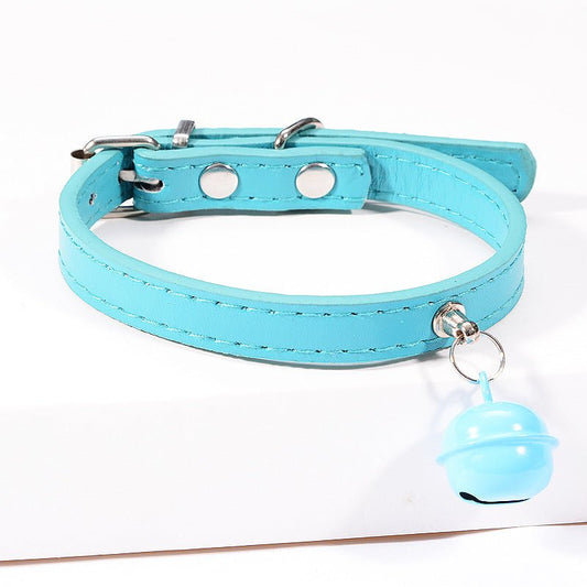 Pet cat cat color bell dog traction collar | Luxury Home Accessories | Heulog Glow