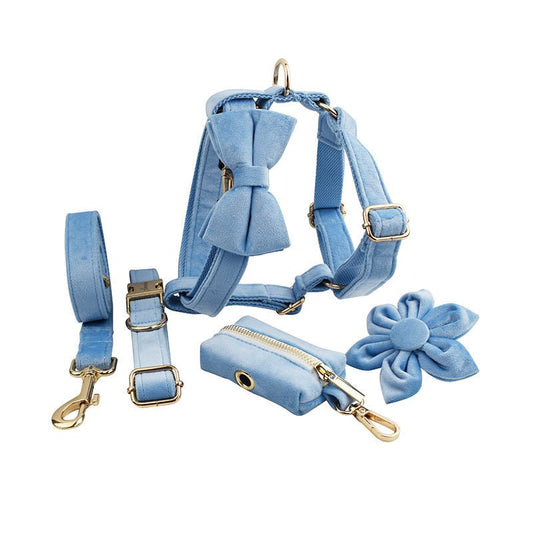 Pet Collar Dog Fabric Velvet | Luxury Home Accessories | Heulog Glow