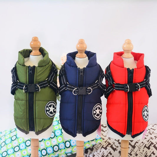 Pet Dog Clothes For Small Dogs Winter Warm Dog Hooded Coat Jackets Chihuahua Pug Outfits Puppy Cat Clothing | Luxury Home Accessories | Heulog Glow