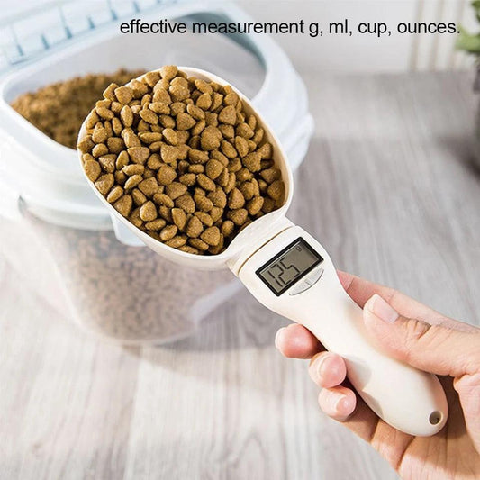 Pet Food Measuring Scoop with LED Display | Luxury Home Accessories | Heulog Glow