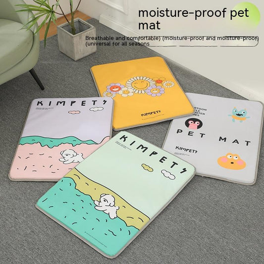 Pet Four Seasons Universal Dog Mat Oxford Cloth Fabric Heat Dissipation Breathable | Luxury Home Accessories | Heulog Glow