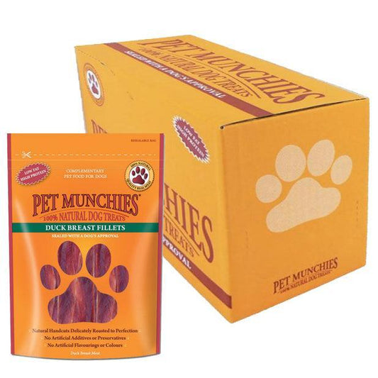 Pet Munchies Dog Treat Duck Fillet 8x80g | Luxury Home Accessories | Heulog Glow