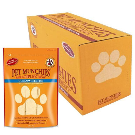 Pet Munchies Dog Treats Fish 8x100g | Luxury Home Accessories | Heulog Glow