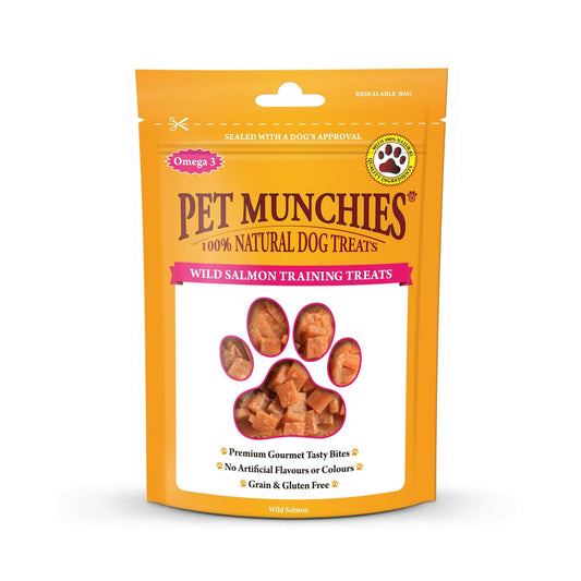 Pet Munchies Training Treat Salmon 8x50g | Luxury Home Accessories | Heulog Glow