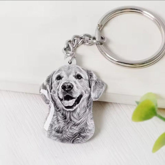 Pet Photo Key Ring | Luxury Home Accessories | Heulog Glow