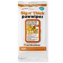 Petkin Big n Thick Paw Wipes, 100pcs | Luxury Home Accessories | Heulog Glow