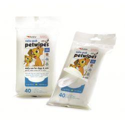 Petkin Eco Wipe Vanilla & Coconut, 40pcs | Luxury Home Accessories | Heulog Glow