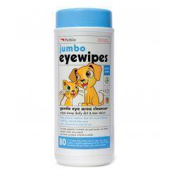 Petkin Pet Jumbo Eyewipes 80 | Luxury Home Accessories | Heulog Glow