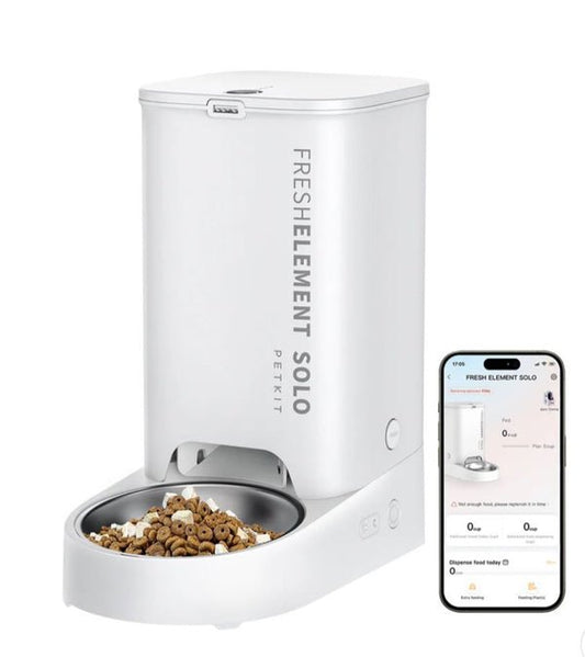 Petkit Fresh Element SOLO Smart Pet Feeder | Luxury Home Accessories | Heulog Glow