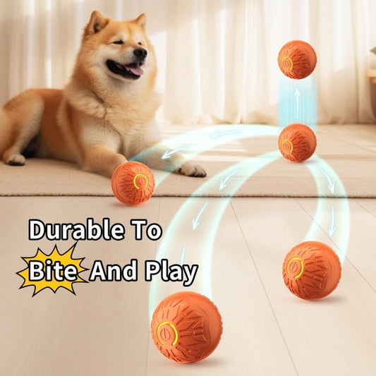 Pets Electric Jumping Ball Automatic Dog-teasing Luminous Pet Products Pets Dogs Training Products Ball Toys For Dogs Resistance | Luxury Home Accessories | Heulog Glow