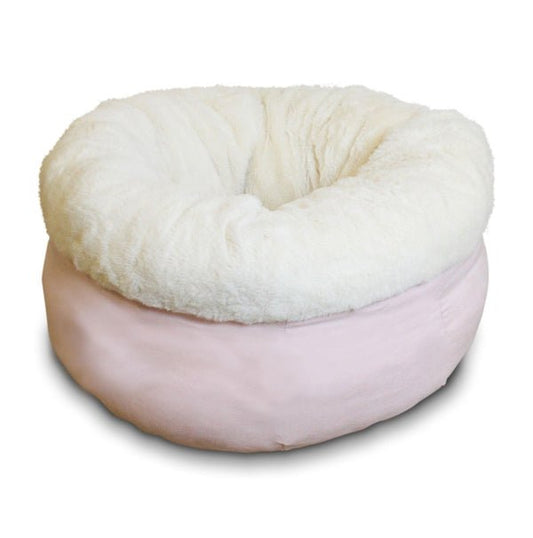 Petsentials Luxury Pet Bed Light Pink L48 X W25 X H25cm | Luxury Home Accessories | Heulog Glow
