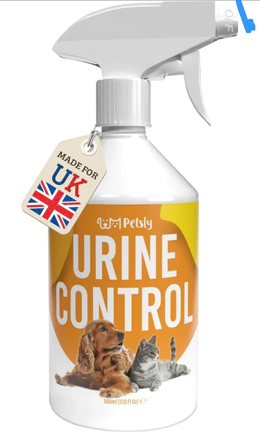 Petsly Powerful Dog & Cat Repellent Spray - 500ml - Family & Pet Safe - Non-Staining | Luxury Home Accessories | Heulog Glow