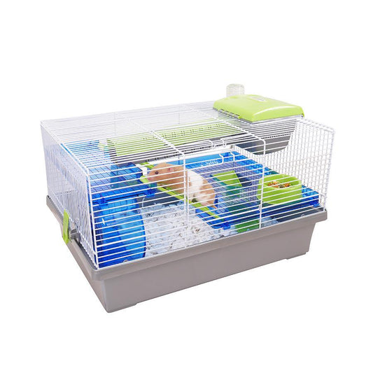 Pico Hamster Cage - Silver | Luxury Home Accessories | Heulog Glow