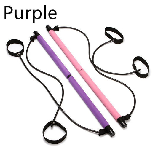 Pilates Bar, Yoga Bar, Fitness Body, Yoga, Slimming, Pilates Bar, Tension Bar, Multifunctional Abdomen And Chest Expander | Luxury Home Accessories | Heulog Glow