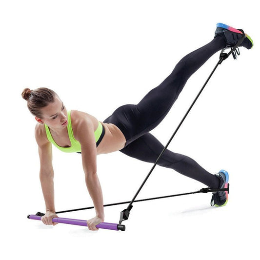 Pilates Bar, Yoga Bar, Fitness Body, Yoga, Slimming, Pilates Bar, Tension Bar, Multifunctional Abdomen And Chest Expander | Luxury Home Accessories | Heulog Glow