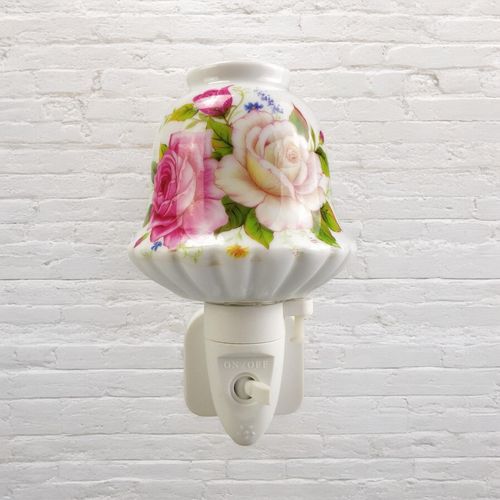 PINK FLORAL NIGHTLIGHT