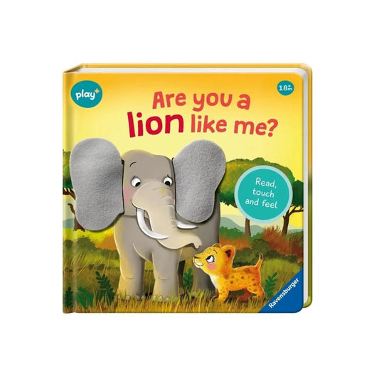Play+ Are You a Lion Like Me? Book | Luxury Home Accessories | Heulog Glow
