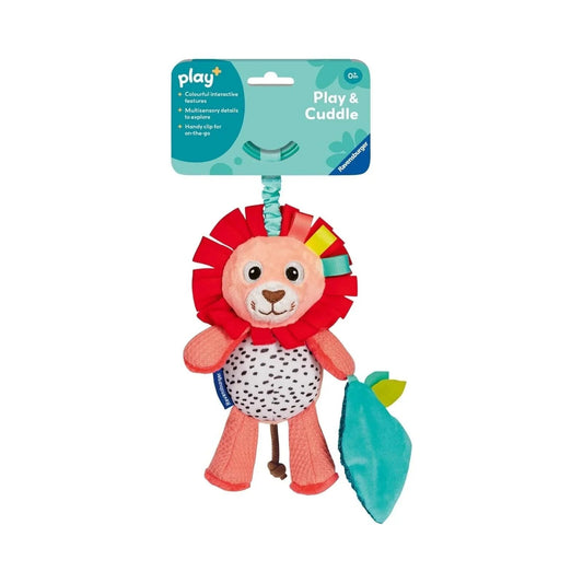 Play+ Shake & Rattle Lion | Luxury Home Accessories | Heulog Glow