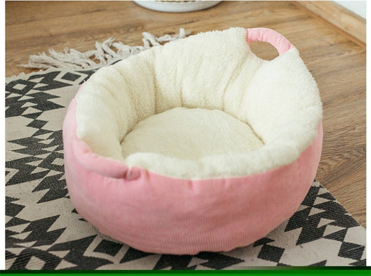 Plush Cat Sleeping Pad Villa Cat Supplies | Luxury Home Accessories | Heulog Glow