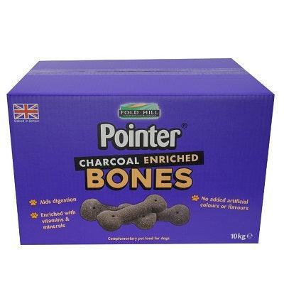 Pointer Charcoal Enriched Bones 10kg | Luxury Home Accessories | Heulog Glow