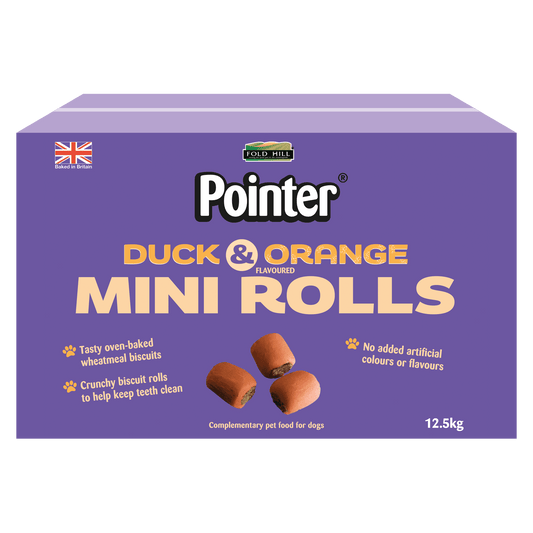 Pointer Duck & Orange Mini Rolls 12.5kg | Luxury Home Accessories | Heulog Glow