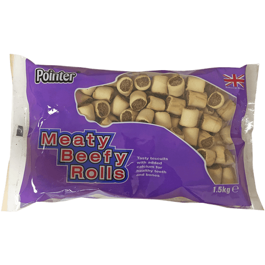 Pointer Meaty Beefy Rolls/Marrowbone Rolls 1.5kg | Luxury Home Accessories | Heulog Glow