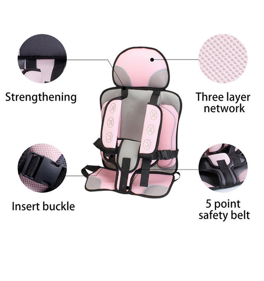 Portable Baby Car Seat Chair Cushion Easy Installation | Luxury Home Accessories | Heulog Glow