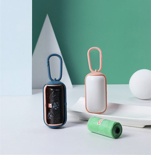 Portable Cats Dogs Garbage Bag Holder Pet Poop Bags Carrier Dispenser | Luxury Home Accessories | Heulog Glow