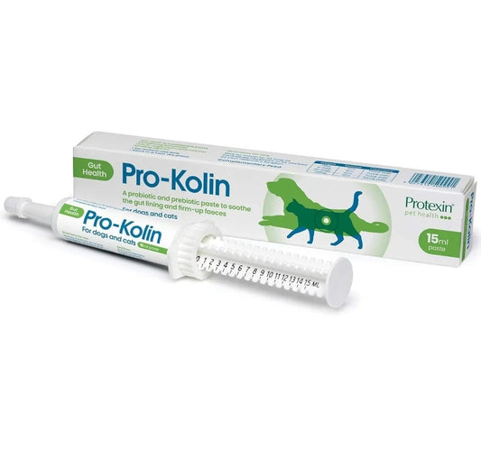 Protexin - Pro-Kolin for dogs and cats - Probiotic paste to support the gut 15ml + Syringe | Luxury Home Accessories | Heulog Glow