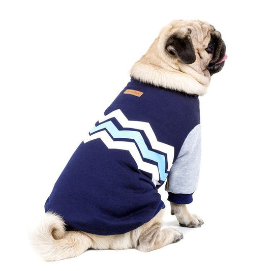 Pure Cotton Wave Warm Sweater Pet Leisure Sweater Dog Supplies | Luxury Home Accessories | Heulog Glow