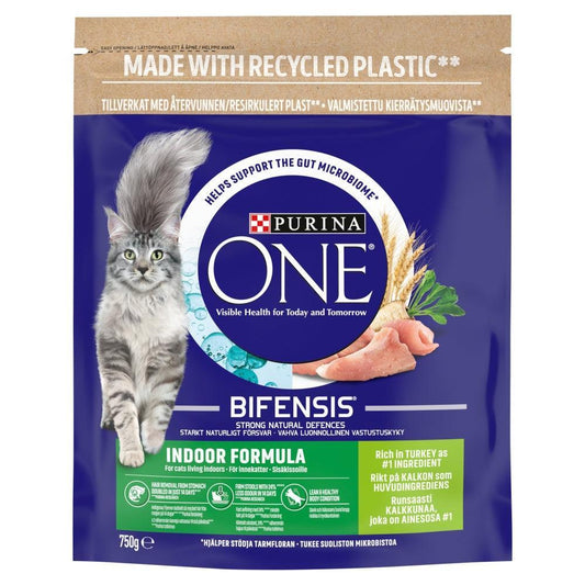 Purina One Adult Cat Indoor Turkey 3kg | Luxury Home Accessories | Heulog Glow