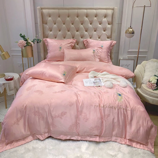 Quilt Cover Cotton Bed Pure Cotton Bed Sheet Four-piece Suit | Luxury Home Accessories | Heulog Glow